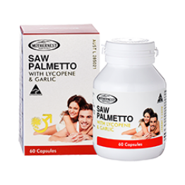 Saw Palmetto with Lycopene & Garlic 60caps